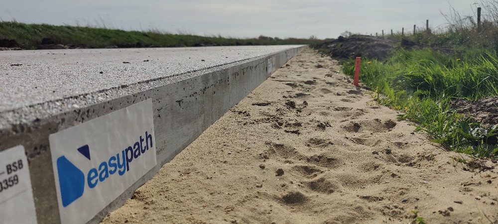 Sluispolderpad in het landschap